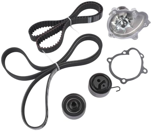 NSGMXT Juego de Correas de Distribución con Bomba de Agua Reemplazo para Astra H Zafira B 1.7 CDTi 93192782 93196791 97355691