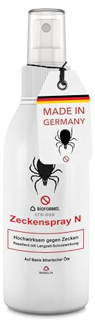 BIODELTA Zeckenspray - Zecken effektiv bekämpfen - Anti-Zecken-Spray für Outdoor-Aktivitäten - Zeckenschutz Spray mit Langzeitschutz - Ideal für Wandern, Camping & Garten (500 ml) (39,90 Euro/L)