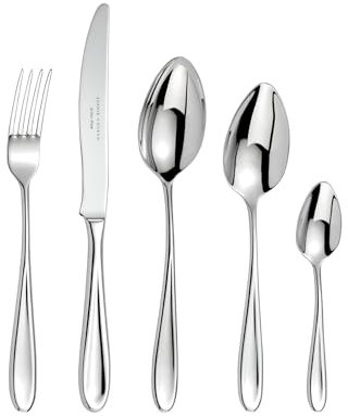 Rivelin 34 Piece 8 Person Cutlery Set by Arthur Price, Silver