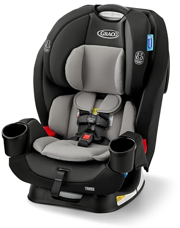 Graco TriRide 3-in-1-Convertible Autositz, Booster Highback, vorwärts und rückwärts gerichtete Modi, geeignet für Neugeborene bis zum Vorschulalter, perfekt für lange Reisen in Farbe