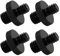 SG Store 4pcs Mic Stand Adapter UNC 1/4-20 Male to M8 Male Screw for Camera 16x7x4mm