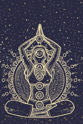 Yoga & Mindfulness Notebook: Star Cover Journal for Notes, Afirmations and Intentions