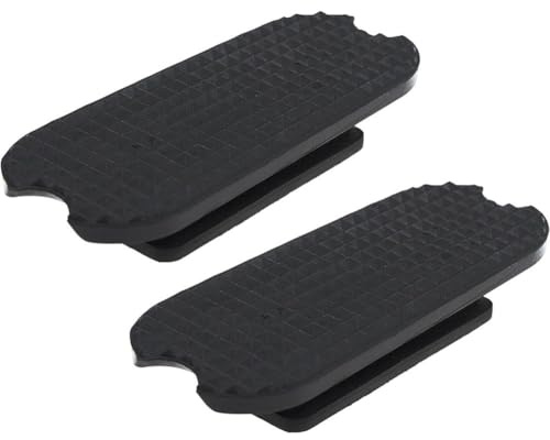 Vobumix Stirrup Rubber Fills 2 Pcs Spare Treads Pads Equestrian Horse Riding Stirrup Rubber Pads Anti-Slip Treads Inserts Replacement Cushions