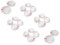 conecto CC50499 Magnethalterung Magnetbefestigung universell magnetisch für Rauchmelder Warnmelder Rauchwarnmelder 20-er Set