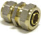 PROTECH 1 Stück Schraubfitting-Reduzierung 26 x 3-20 x 2 Verschraubung Alu Verbundrohr Gewindefitting Reduzierstück DVGW Zulassung Schraubfittings| Pipetec