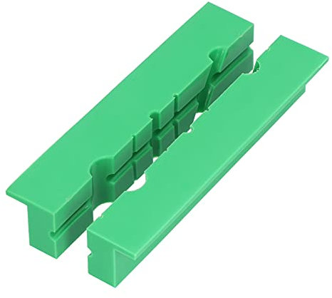 Vice Jaw Pads, Vice Jaw Covers Prism Style, Vise Protective Pad Accessories for Woodworking, Jewelry Making, Plumbing (6 Inches)