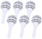 Harilla 6 Pieces Flower Bouquet Holder Floral Decoration Bridal Bouquet Handle White Foam for Home Living Room Decor Bridal Artificial/Fresh Flowers