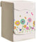 Washing Machine Cover 24x33x27 Inch Washer and Dryer Covers with Fastening Tape ＆ Zipper Flower Printed Waterproof and Dustproof Sunscreen for Front Load Washer Xl Washer and Dryer Covers Tumble