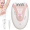 Gohytal Elektrischer Epilierer für Frauen, Gesichtsepilierer Damen, Epilierer mit LED-Licht für Gesicht, Körper, Achselhöhle, Bikini, Bein, Elektrischer Epilierer für Gesichts und Körperhaarentferne