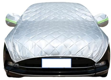 Bache Voiture Exterieur pour 𝗻𝗶𝘀𝘀𝗮𝗻 Qashqai Bache Voiture Anti-grêle Housse Voiture Toiture Semi-Couverte imperméable