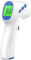 No-Touch Forehead Thermometer for adults, Infrared Digital Thermometer for Kids & Babies with LCD Backlight Display, Fever Alarm and 1 second Reading (White)