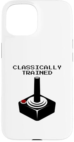 Coque pour iPhone 15 Joystick de jeu vintage nostalgique de formation classique