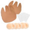 CUKIN 3 paia di nastri per petto push-up per grandi seni – Supporto invisibile e reggiseno senza spalline di ricambio con cuscinetti in silicone | boob nastro, nastro reggiseno, boobytape per