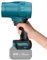 Auto Gewaltgebläse für Makita 18V Akku, 1050W Turbo Jet Gebläse, Bürstenlos Tragbarer kabelloser Autotrockner, 32000 U/min Mini Gebläse für PC, Auto, Sofa (ohne Akku)