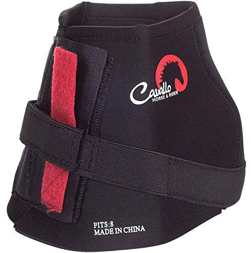 Cavallo Big Foot Pastern-Wickelstiefel, Schwarz, 38