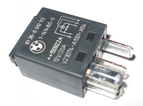 BMW Black Mini Relay 6919113 61316919113 tyco V23074-A1001-X64 Genuine