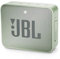 JBL GO 2 Portable Waterproof Bluetooth Speaker with Rechargeable Battery and Built-in Speakerphone, Mint