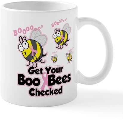 CafePress Boo Bees Mug 11 oz (325 ml) Ceramic Coffee Mug