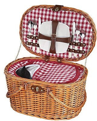 Cilio Picknick-Korb RIVA-KP0000156751/braun