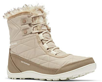 Columbia Minx Shorty III wasserdichte Schneestiefel für Damen, Braun (Oxford Tan x Fawn), 40.5 EU