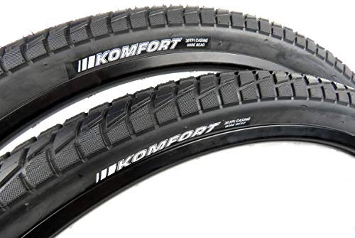 2 Stück KENDA Komfort K841A Fahrrad MTB Reifen 27.5x1.95 Mantel Decke Tire 48-584 schwarz