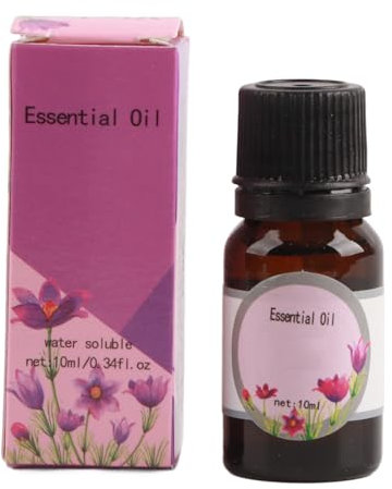 Huiles essentielles 10ML, huile essentielle hydrosoluble d'aromathérapie parfumée naturelle Le soulagement de la fatigue améliore le sommeil, de nombreuses saveurs (violet)