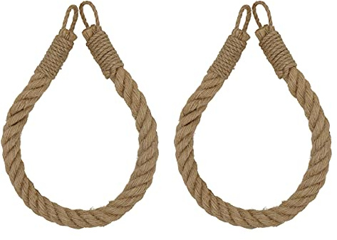 Nautisches Seil für selbstgemachte Handtuch- und Toilettenpapierhalter, 50,8 cm Wandhalterung