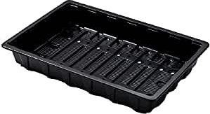 Gone Potty 38cm Plastic Full-Size Seed Trays With Drainage Holes (Pack of 6)