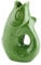 Gift Company Vase Monsieur Carafon S, Vase décoratif en Forme de Poisson, faïence Green Bay