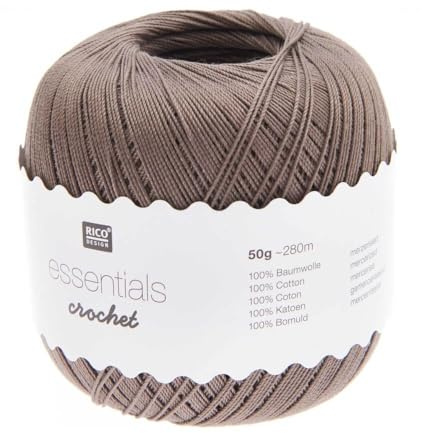 Rico Design Essentials 040 Crochet Taupe 50g