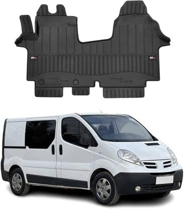 OMAC Fußmatten für Nissan Primastar 2006-2016 Gummi 1tlg Schwarz
