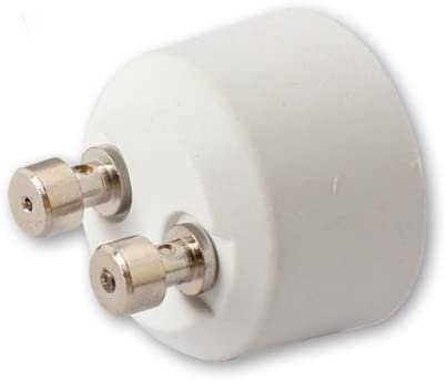 Demiawaking GU10 auf MR16 Lampenfassung, GU10 Sockel, Halogen Glühbirne Lampensockel Adapter Konverter, 5er Pack