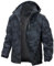 PADOLA Giacca Uomo Giacca Impermeabile Uomo Giacca Primaverile Autunno Giubbotto Uomo Casual Semplice Giacche con Cappuccio(nero,M)