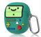 GIOPUEY Case Compatible with Bose QuietComfort Earbuds II/Ultra Earbuds (2023), Cute funny cartoon Silicone TPU Soft Protective Case Cover with Keyring Included - game console-green
