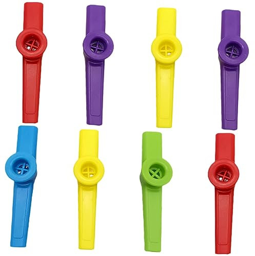 Warmhm 8st Kazoo Plastik Posaune Werkzeug Spielzeug Für Kleinkinder Geschenke Musikinstrumente Für Erwachsene Kleinkindspielzeug Musikspielzeug Student Gitarre Dekorationen