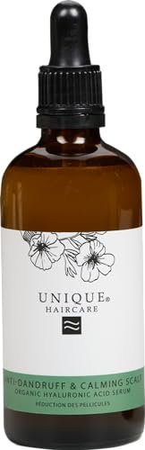Unique Haircare | Anti-Schuppen und juckende Kopfhaut | Hyaluron Acid Serum | 100 ml