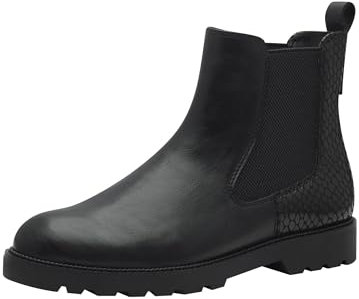 Tamaris Damen Chelsea Vegan; BLACK COMBINED, EU 38