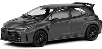 Solido 1:43 Modellauto - Toyota Corolla GR 2023 Grau – Hochwertiges Sammlerstück