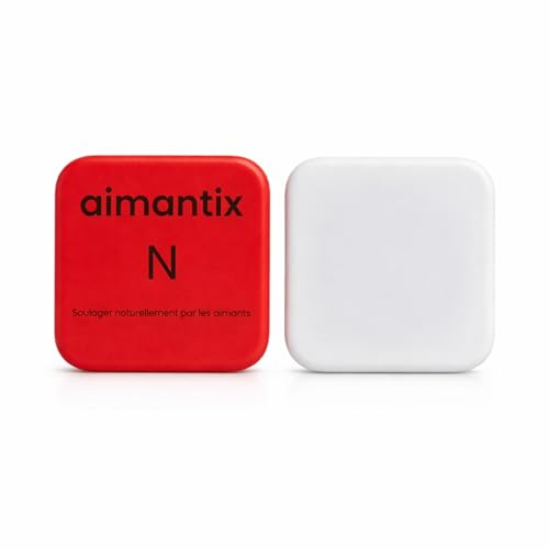 AIMANTIX Therapie-Magnete 3800 Gauss – Zur Linderung von Muskel- und Gelenkschmerzen – Magnetpads für Rücken, Knie & Nacken – 2er Set