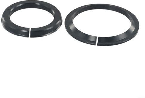 Reduzierstück Steuersatz-Basisring für Fahrradgabeln, hochwertiges Aluminiumlegierungs-Design (D)