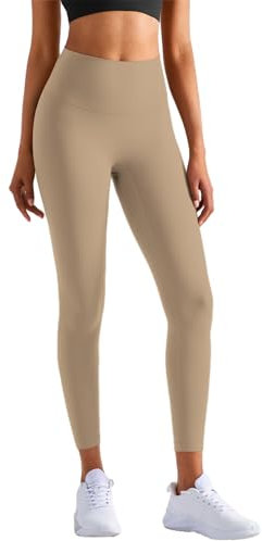 JTSONN Sport Leggings Damen High Waist Seamless Sporthose Lang Blickdicht Yogahose Gym Leggings Schwarze Bauchweg Sportleggins Tights Yoga Fitness