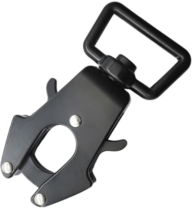 Karabiner für Hundeleine, Frosch-Clip, um 360 Grad drehbar, Zinklegierung, robuste Schnalle, Schnellverschluss für mittelgroße und große Haustiere