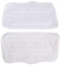 Ciieeo 8Pcs Microfiber Replacement Cloth Pads for Steam Mop Reusable Washable Cleaning for All Hard Floor Surfaces White Color
