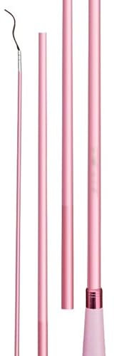 Angelrute Karausche Karpfenrute Carbon Ultraleichte und ultraharte Wildfisch-Stream-Plattform-Angelrute Tragbare Angelrute(Pink,3.6M)
