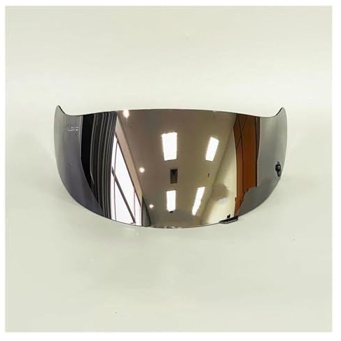 KWTN Motorcycle for HJC Hj-09 Visor Suitable for CL-16 CL-17 CL-ST CL-SP CS-R1 CS-R2 CS-15 TR-1 FG-15 HS-11 FS-15 FS-11 Motorcycle Helmet Lens(Red)(Silver)