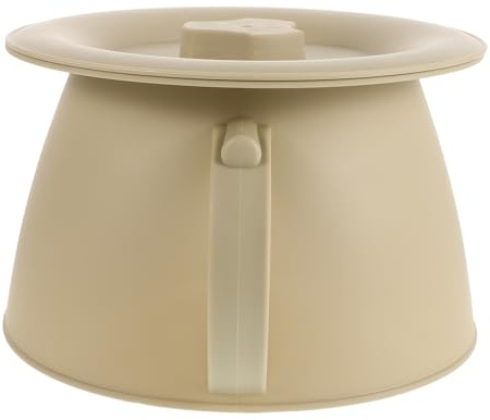 Operitacx Urinoir en Plastique Épais avec Couvercle, Pot de Recueil D'urine Polyvalent et Facile à Ranger, Adapté aux Garçon et Filles et Personnes Âgées pour Usage Lit
