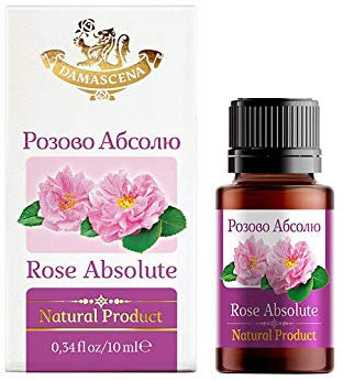 RoseCosmeticsnet Huile absolue de Damascena de rose bulgare 100 % pure 10 ml non diluée