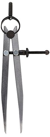 ZLKSKER 15,2 cm Verstellbar Abschließbar Stahl Trennwand Wing Leder Kompass
