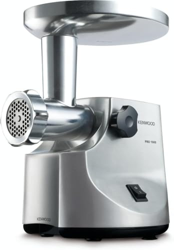 Kenwood MG510 - Picadora de carne (1600 W), color plateado