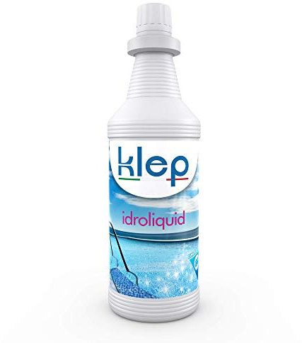 KLEP - IDRO Liquid ANTICALACARE Liquido per Il Trattamento Liner E Bordi Piscina E Spa 1 LT